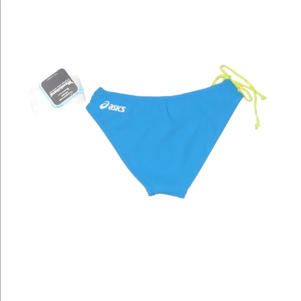 ASICS size small blue & green reversible bikini - Image 4