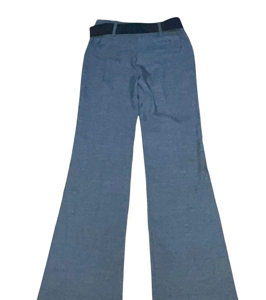 Iz Byer Black Double Button Belted Dress Pants - Image 2