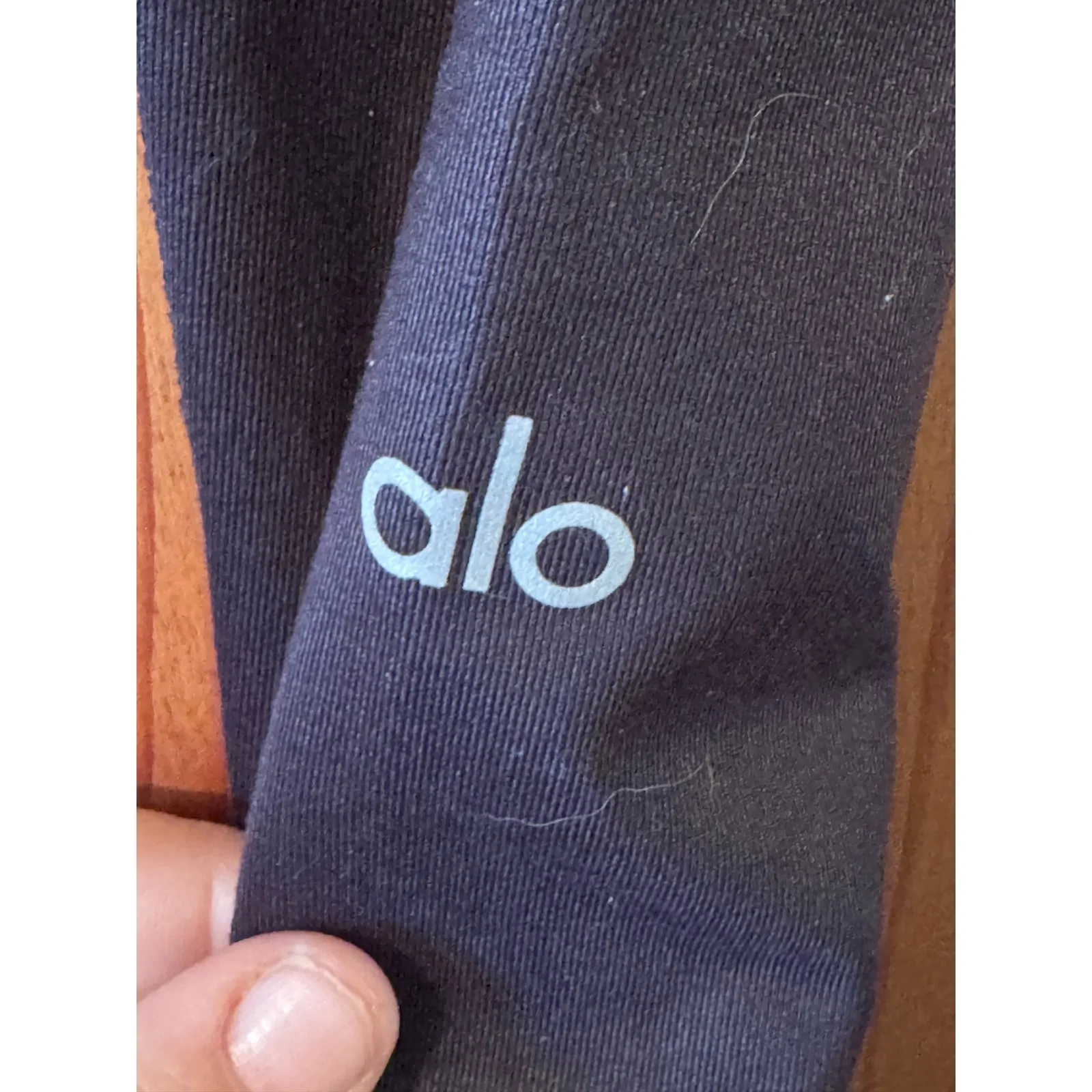 Alo Yoga High Waist Leggings Black Athletic Workout Athleisure Size S - Image 2