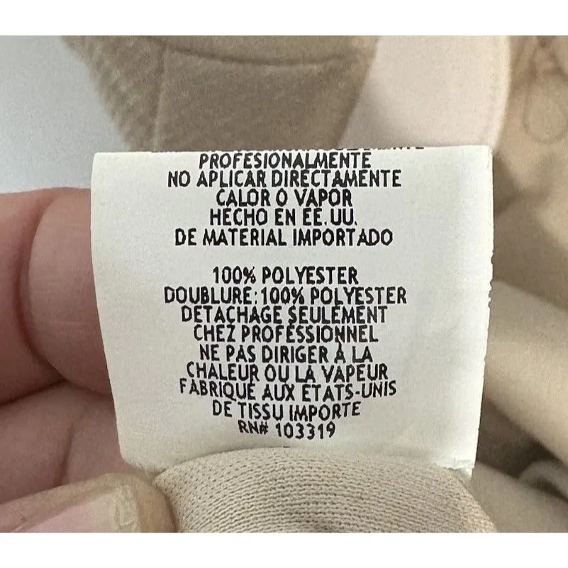 Blondie Nites Prom Formal Dress Nude Tulle Glitter Backless Mermaid Bodycon Sz 3 - Image 12