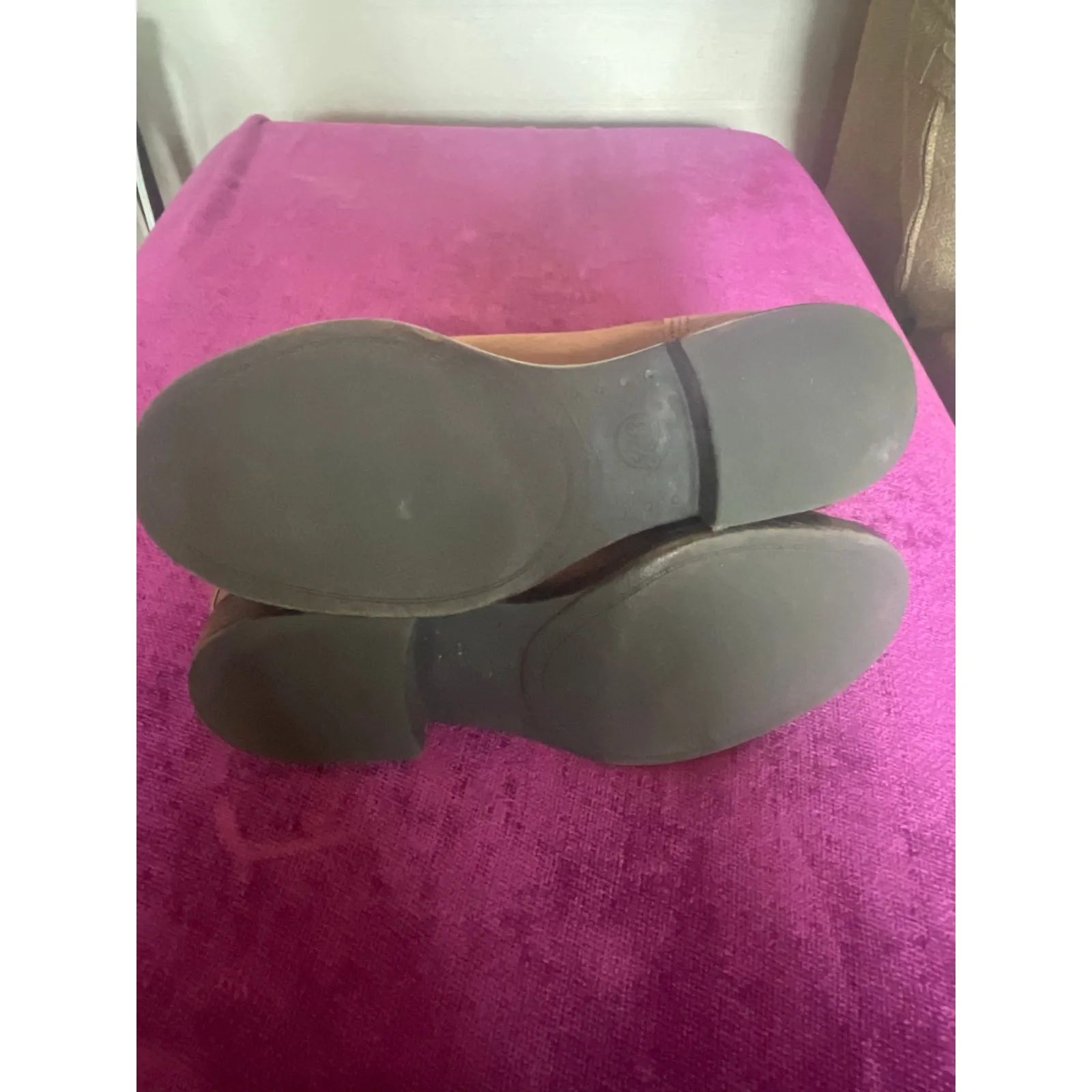 LUCKY BRAND Norton Leather Boots WESTERN COUNTRY COWGIRL Size 8 38 RUGGED MOTO - Image 5