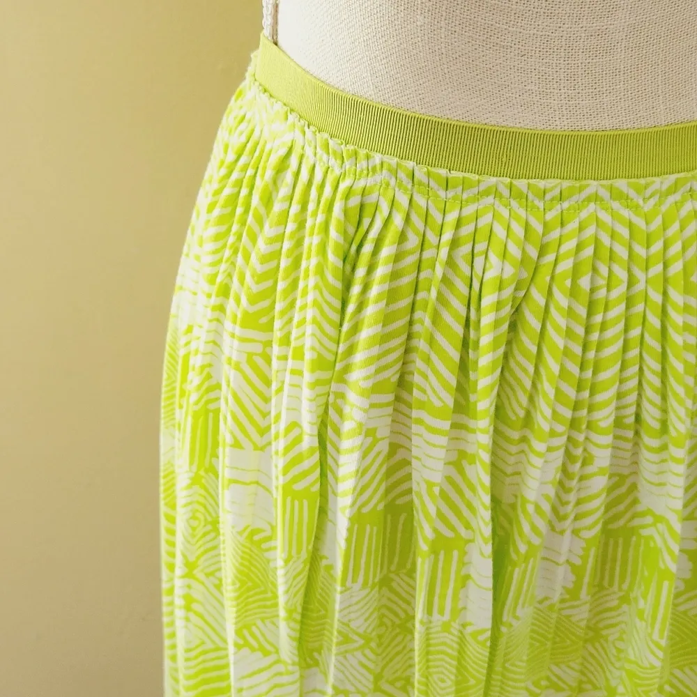 American Eagle neon high low skirt size small - Image 3