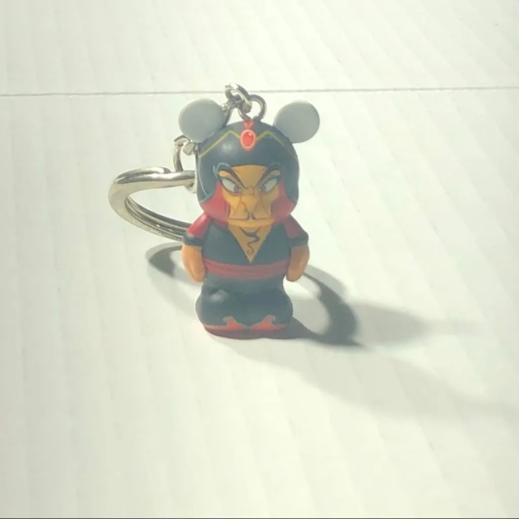 Disney Vinylmation Collectible Keychain Aladdin Jafar Villain Black/Red OS NWOT - Image 6