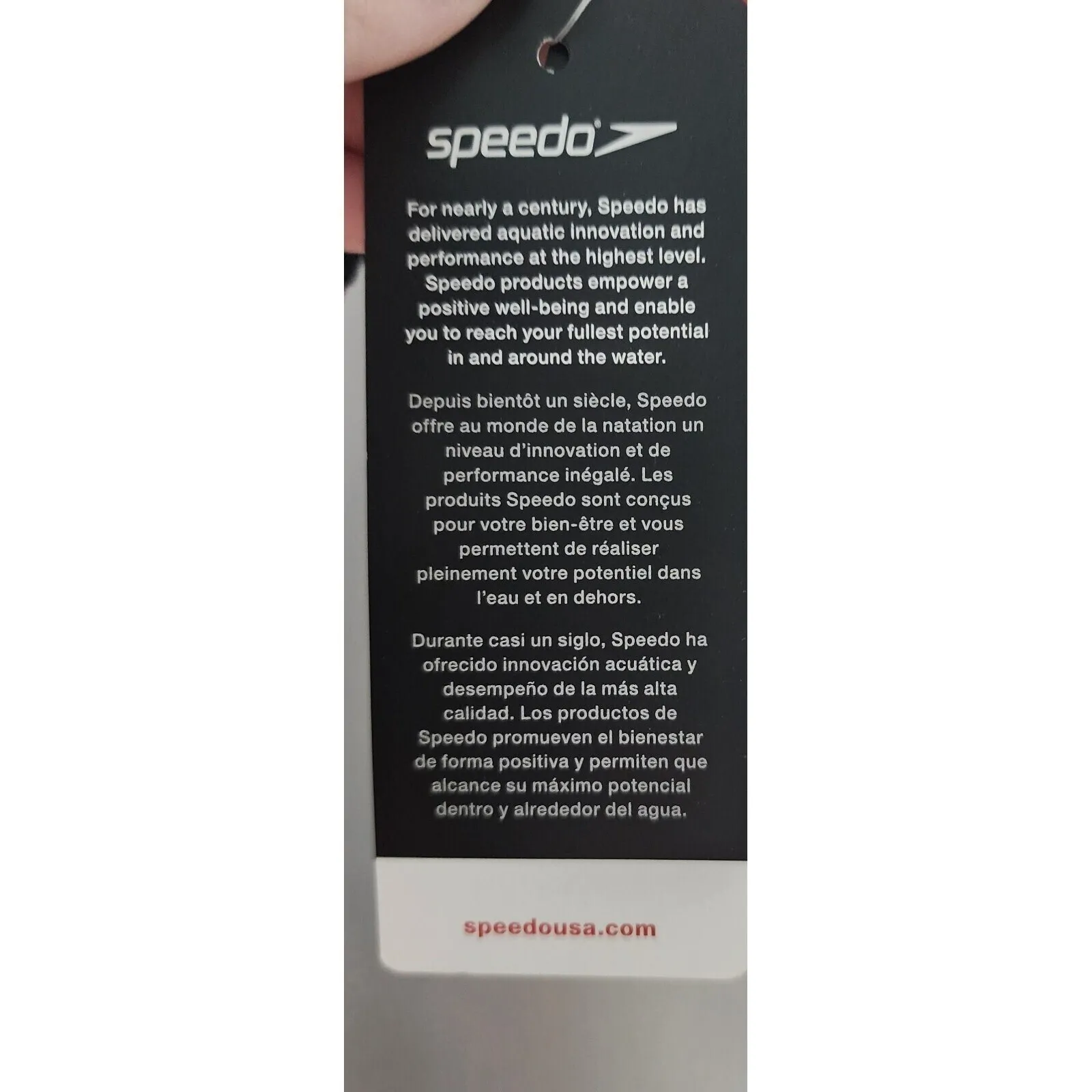 Speedo Endurance+ Swimsuit Performance Training One Piece Black Red Size 30‎ - Image 6