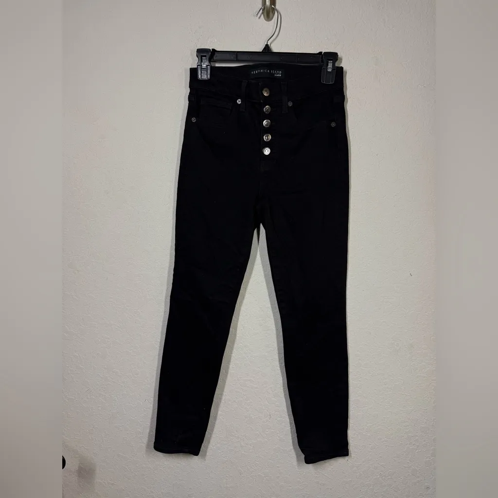Veronica Beard Debbie Skinny High Rise Skinny Jean Size 26 - Image 4