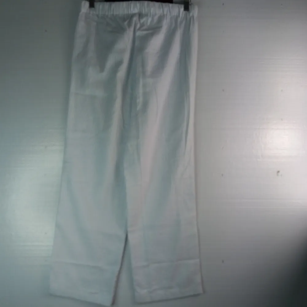 J. Crew M Subtle Soft Striped Flannel Pajama Pants in Blue White - Image 7