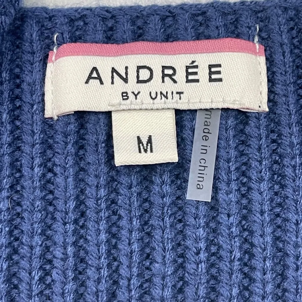 Andree by Unit Chasing Rainbows Crochet Tank Top Women's Size Medium Retro Boho - Image 5