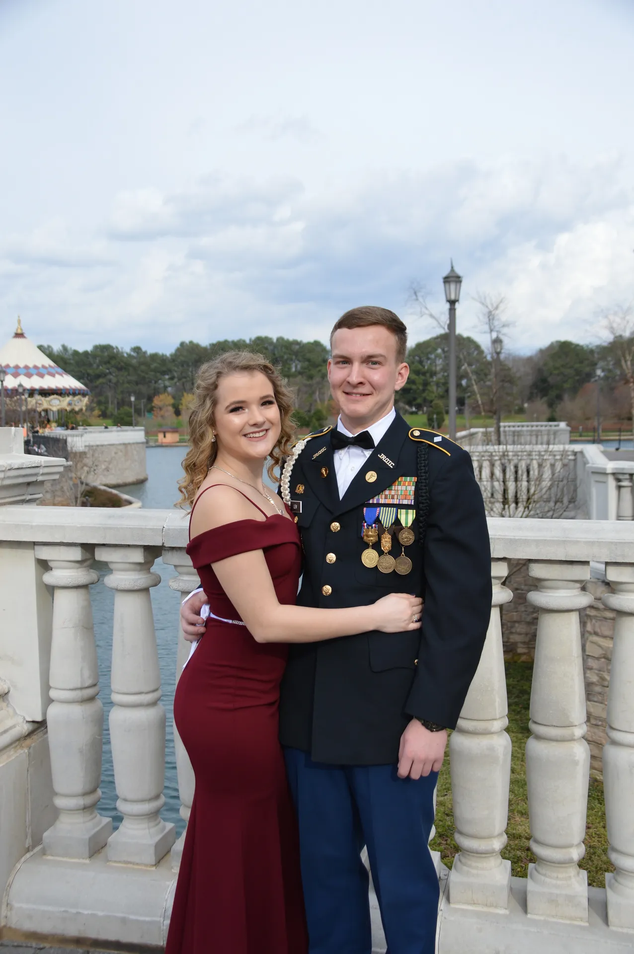Burgundy Prom Dresses Red - Image 3