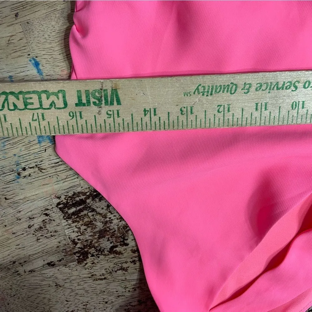 Amanda Uprichard x‎ REVOLVE Conetta Mini One Shoulder Dress Pink Ribbon Small - Image 7