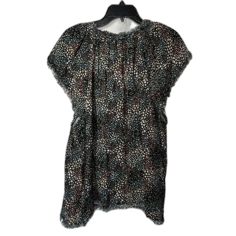 True craft flutter sleeve raw hem blouse 3X - Image 8