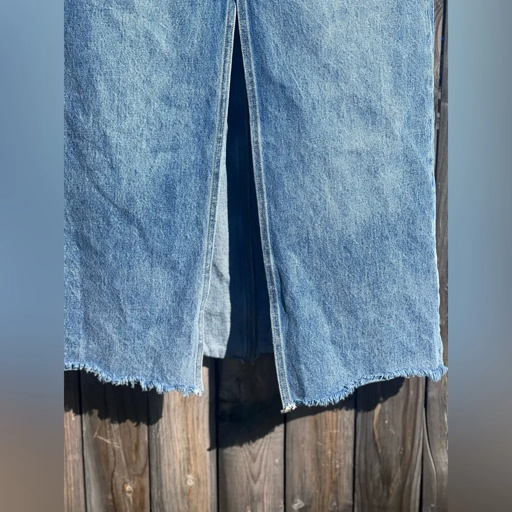 Steve Madden AVANI BLUE DENIM SKIRT - Image 7