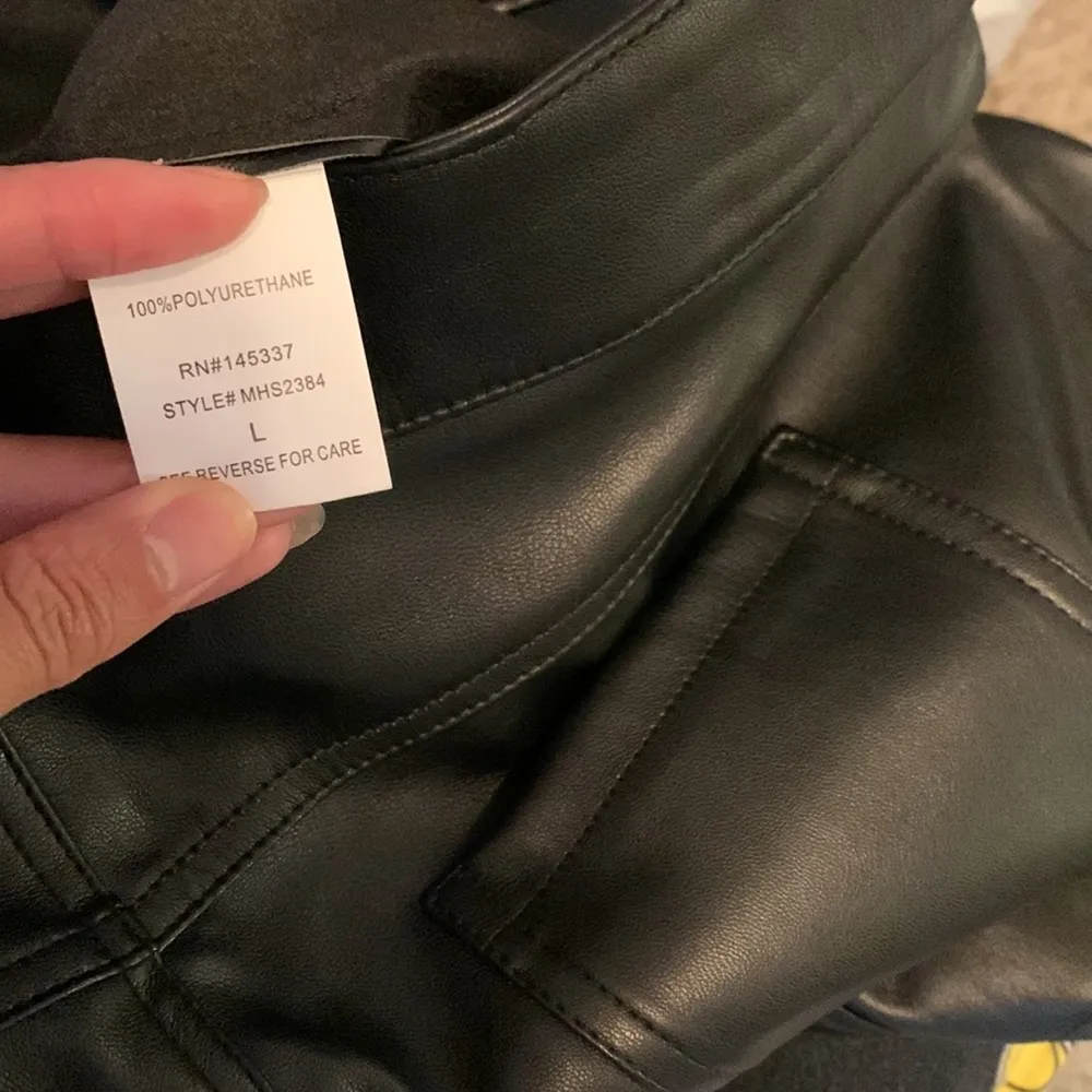 Hesperus leather skirt L - Image 4