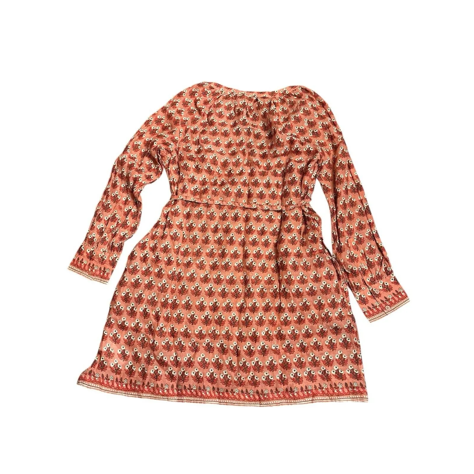 J Crew Cabana Mini Dress in Block-Print Ramie Size M CI921 $198 NWOT - Image 6