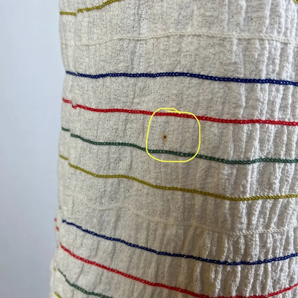 Madewell Texture & Thread Rainbow-Stitch Smocked Tank Top - Image 7