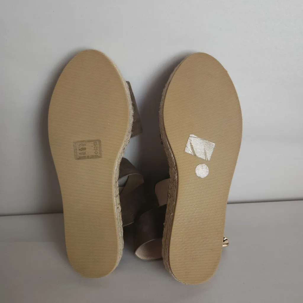 REVOLVE Raye Espadrilles Damien Flatform Sandals Size 6 - Image 9