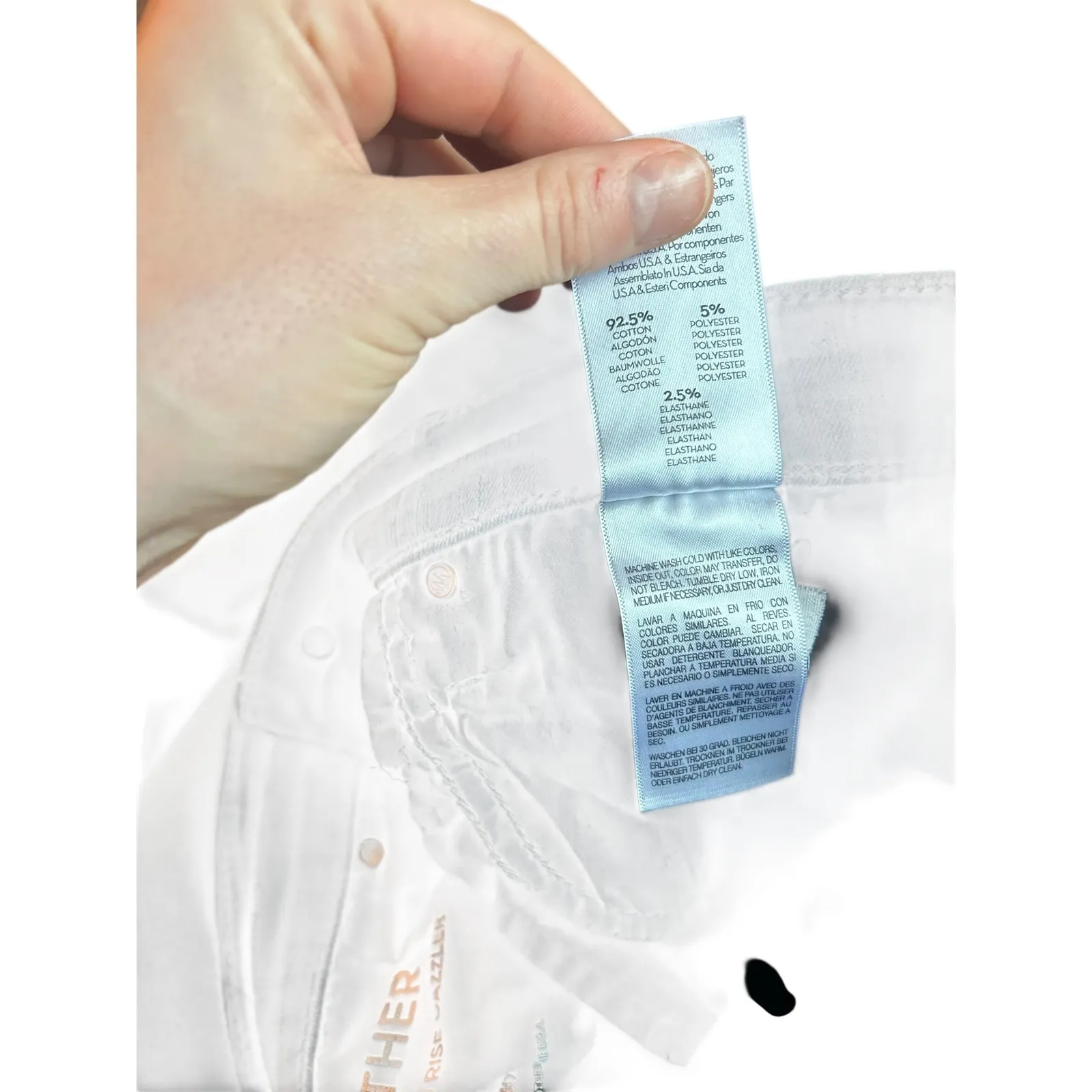 MOTHER The Mid Rise Dazzler Ankle Jeans Black Women's Size 27 Not Guilty - Image 12