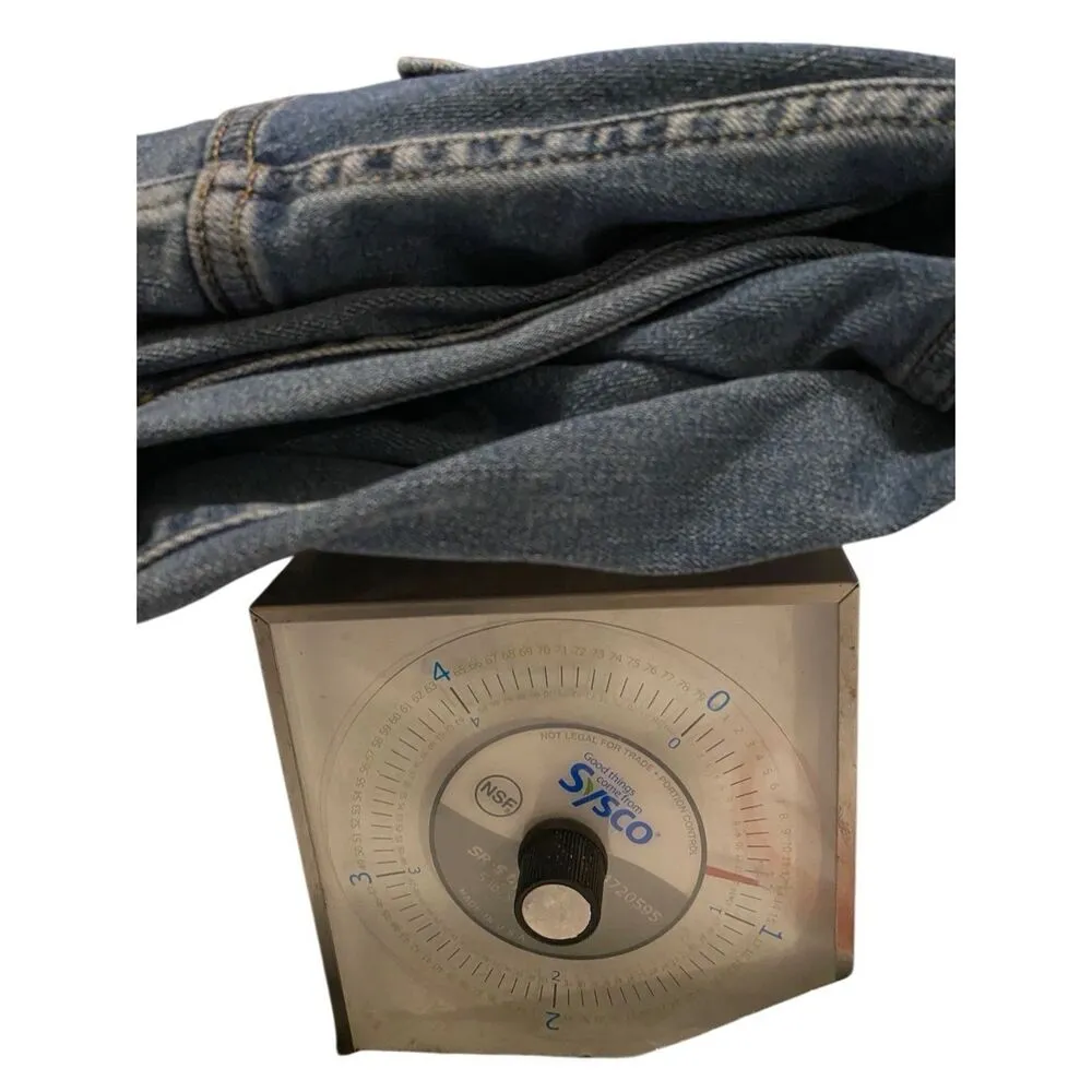 Levis 721 High Rise Skinny Jeans Fringe Cuff Cowgirl Western Blue Collar Boho - Image 12