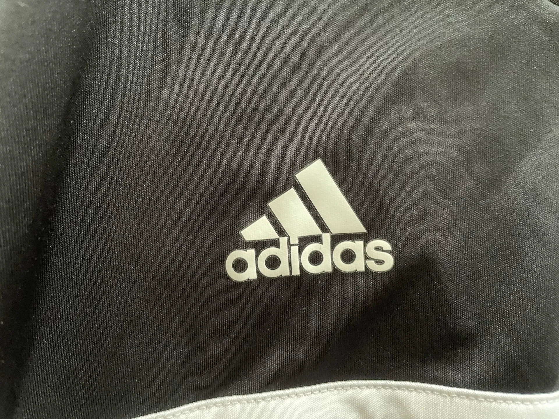 Adidas Climacool V-neck Short Sleeve Black Soccer Jersey Top, size M - Image 4