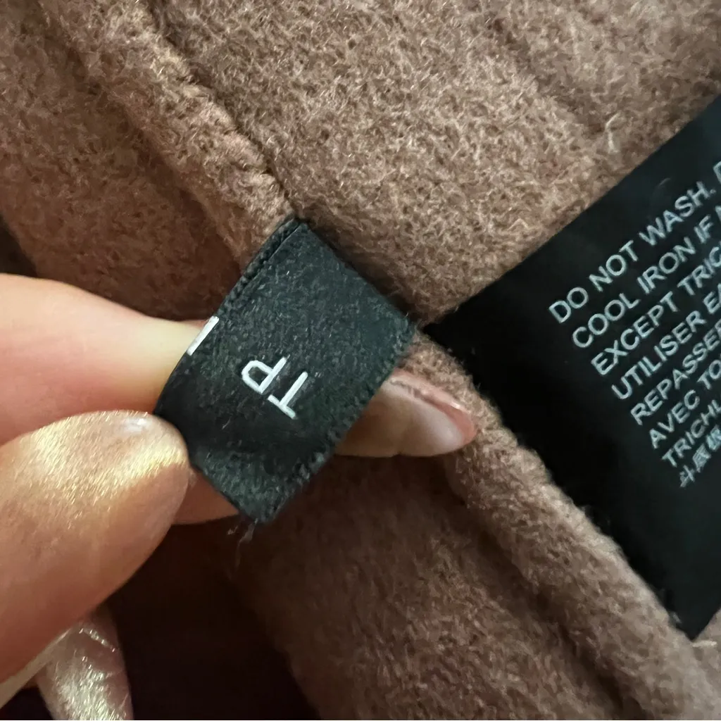 Theory Clairene Vest DF Luxe New Divide Wool Cashmere Hooded Vest Coat oversize - Image 9