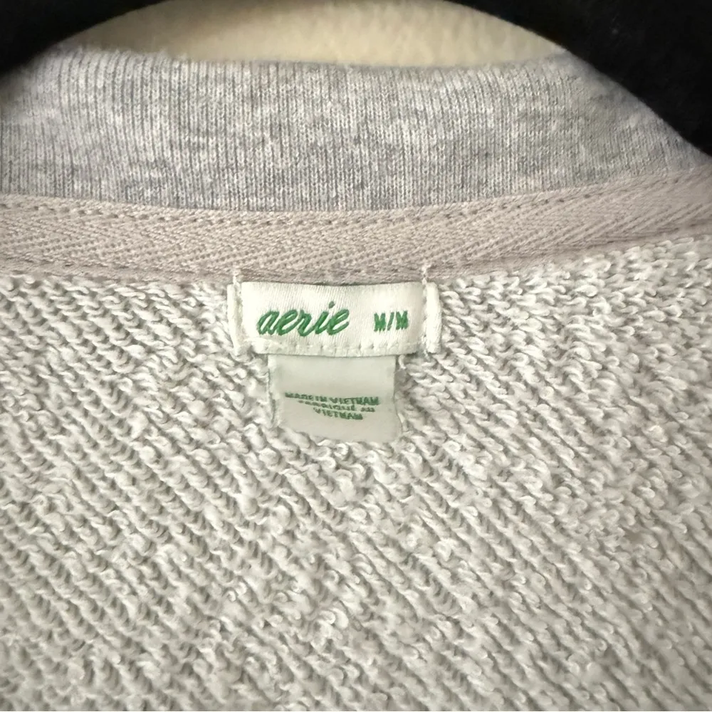 Aerie camo quarter zip sweater - Image 3