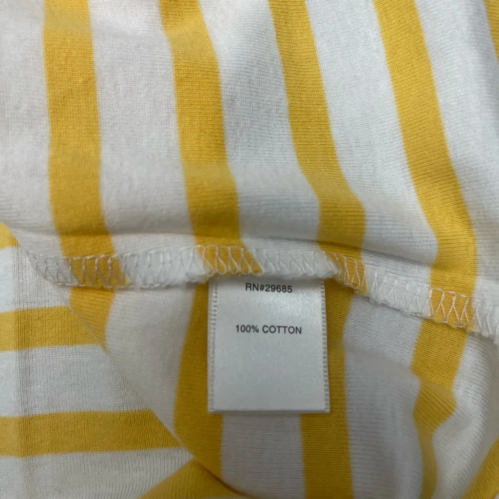 Pendleton Yellow and White Striped Short Sleeve Tee - Image 5