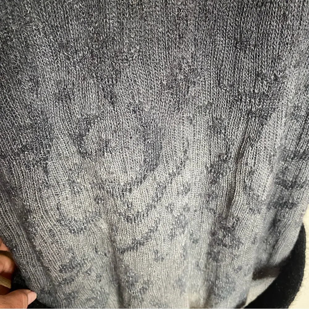 Adam by Adam Lippes wool mohair ombre longline belted sweater cardigan size XS - Image 8