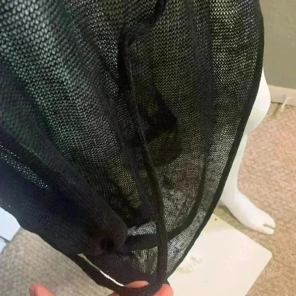 Zuza Bart black funky artsy sheer dress size medium. - Image 14