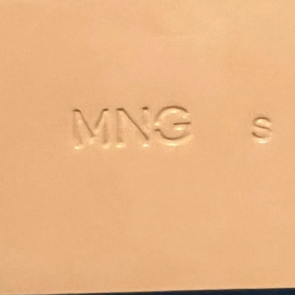 Mango Women's Leather Belt Beige Tortoise Shell Buckle Size S NWT - Image 5