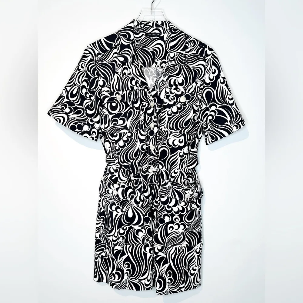 Tara Jarmon Ryfen Groovy Printed Linen - Image 15