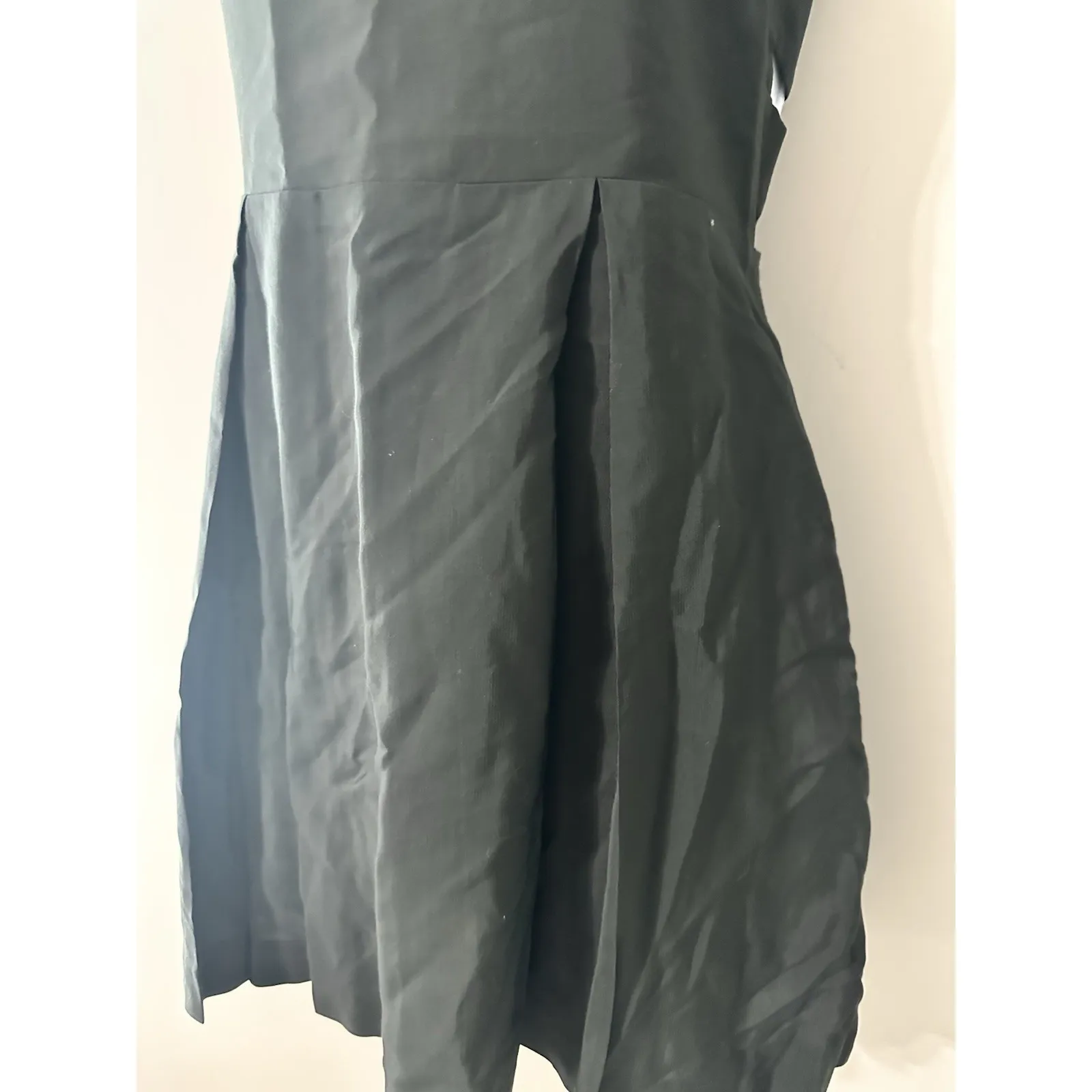 MASON by Michelle Mason Charcoal Grey Cutout Square Neck Skater Mini Dress 4 - Image 2