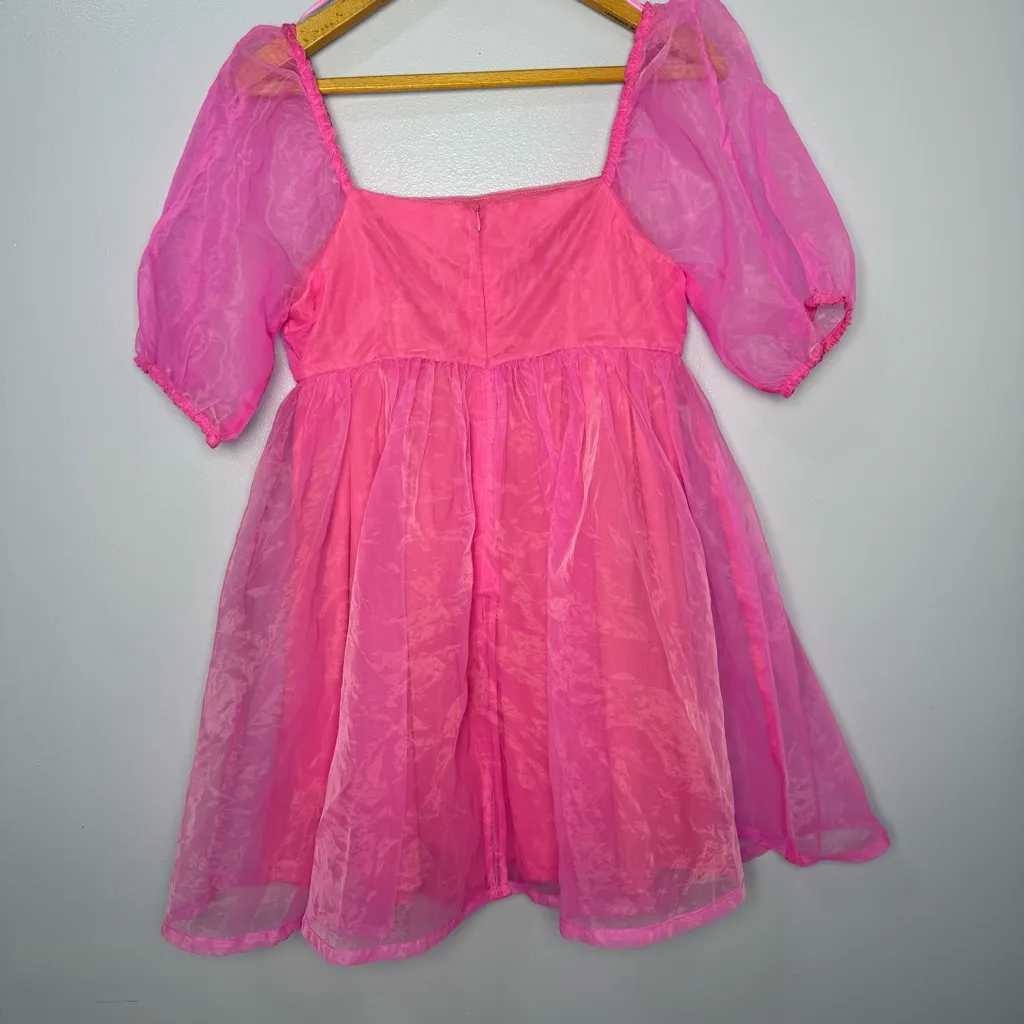 TCEC Bubblegum Pink Mini Dress | M - Image 4