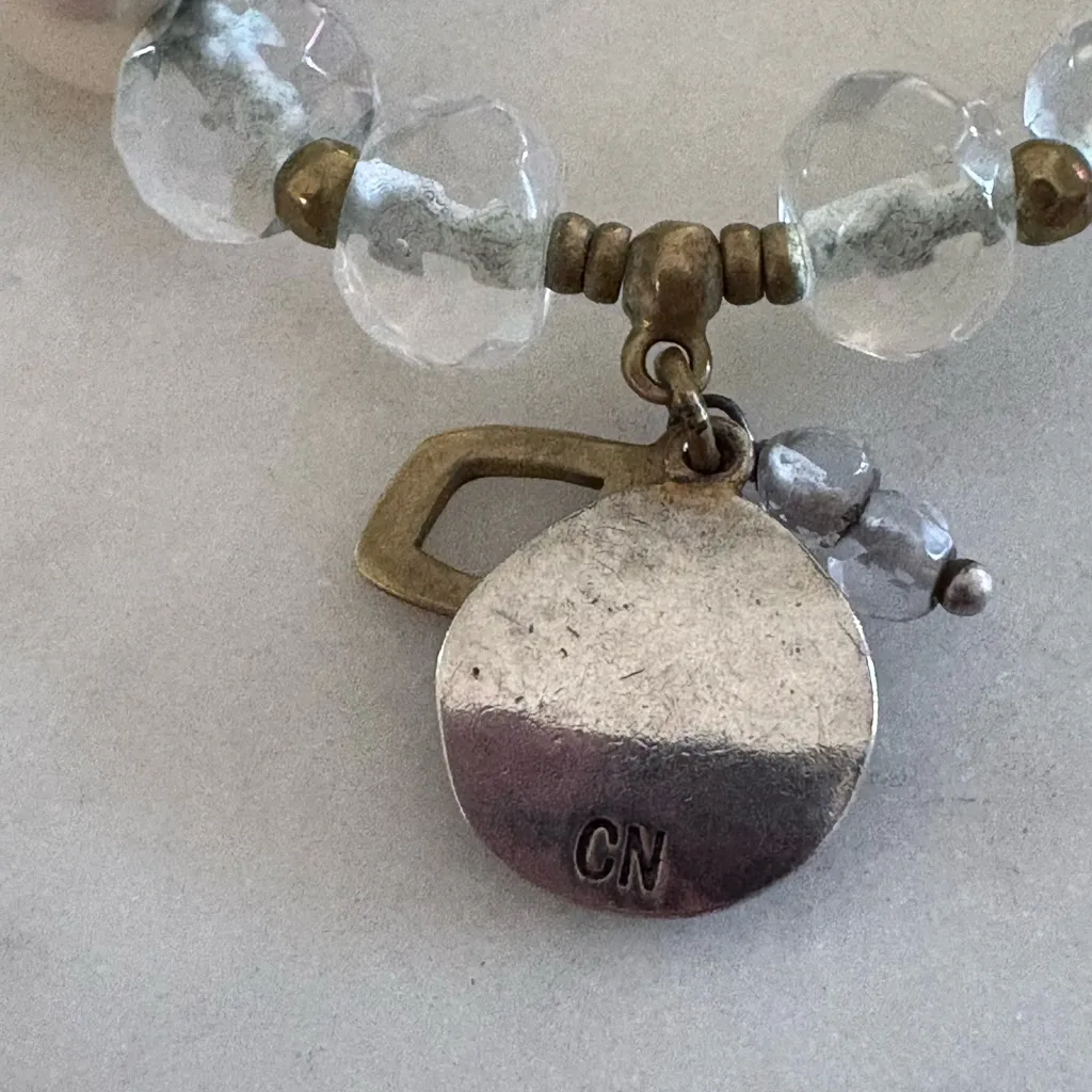 Silpada  Brass and White Pearl Bracelet with Elegant Design - Image 4