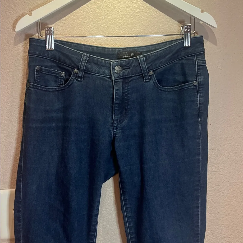 Prana Women’s Jeans Size 6 Dark Wash - Image 3