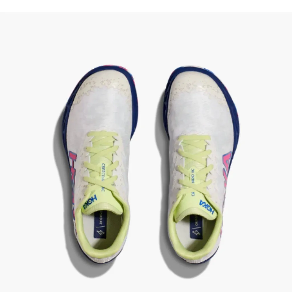 Hoka Crescendo XC Cross Country Running Shoes  White Blueberry Spikes W11 M 9.5 - Image 7