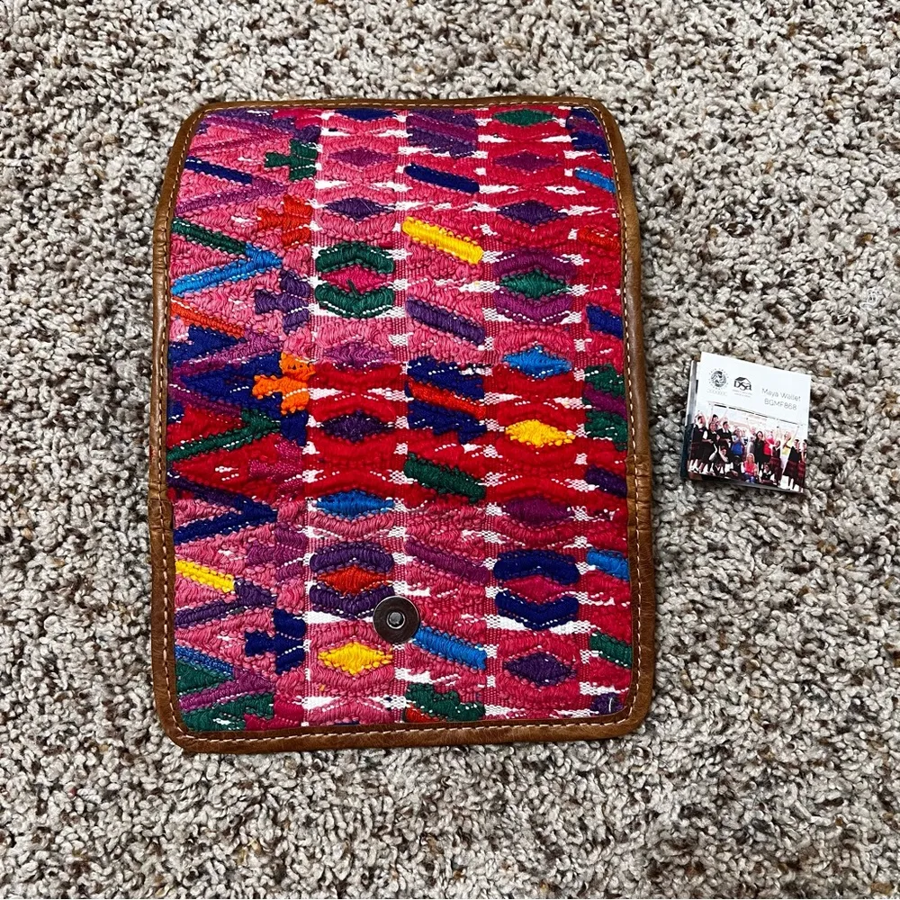 Handcrafted Handmade Trades of Hope Flap Wallet - Image 3