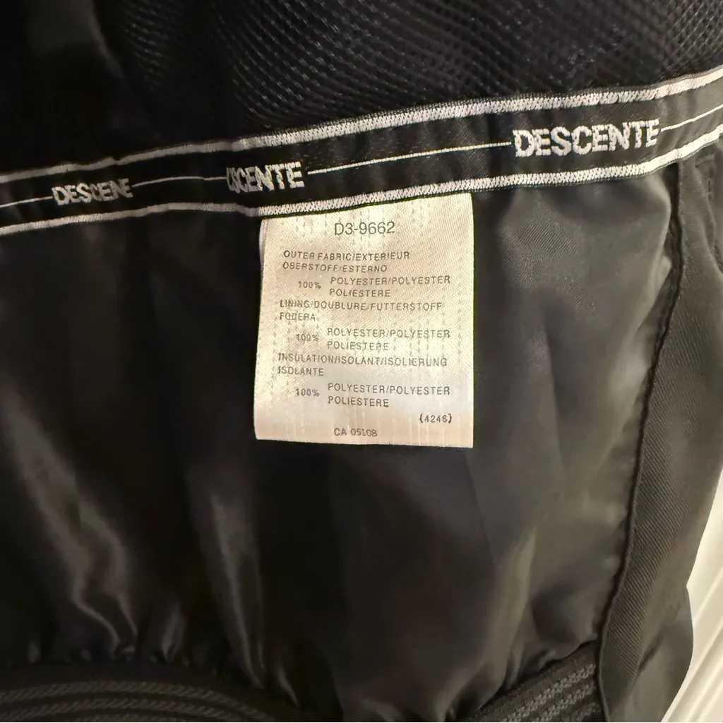 EUC Descente Heat Navi Hooded Ski/Snowboard Jacket Green Size XS - Image 9