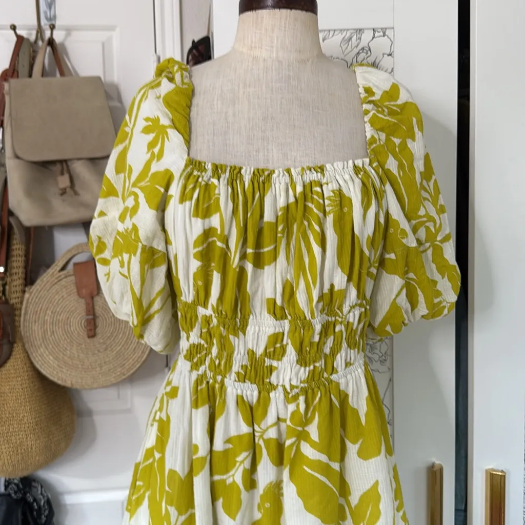 Maeve Anthropologie Feliciana tropical print mini dress - Image 10