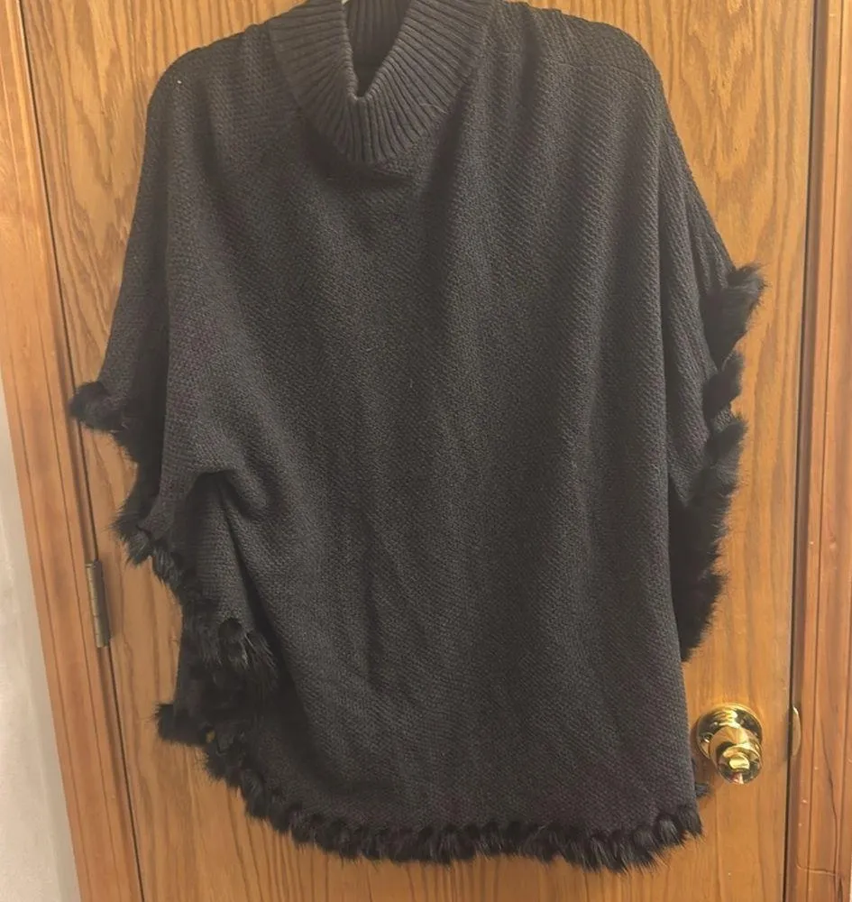 - Chicos dark gray poncho - Image 5