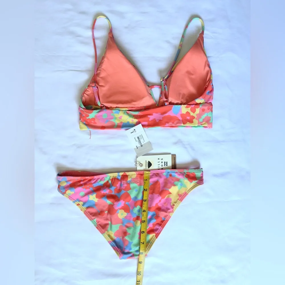 Billabong NWT  Coast Is Clear Bikini Set - Multi - L/S - Image 8