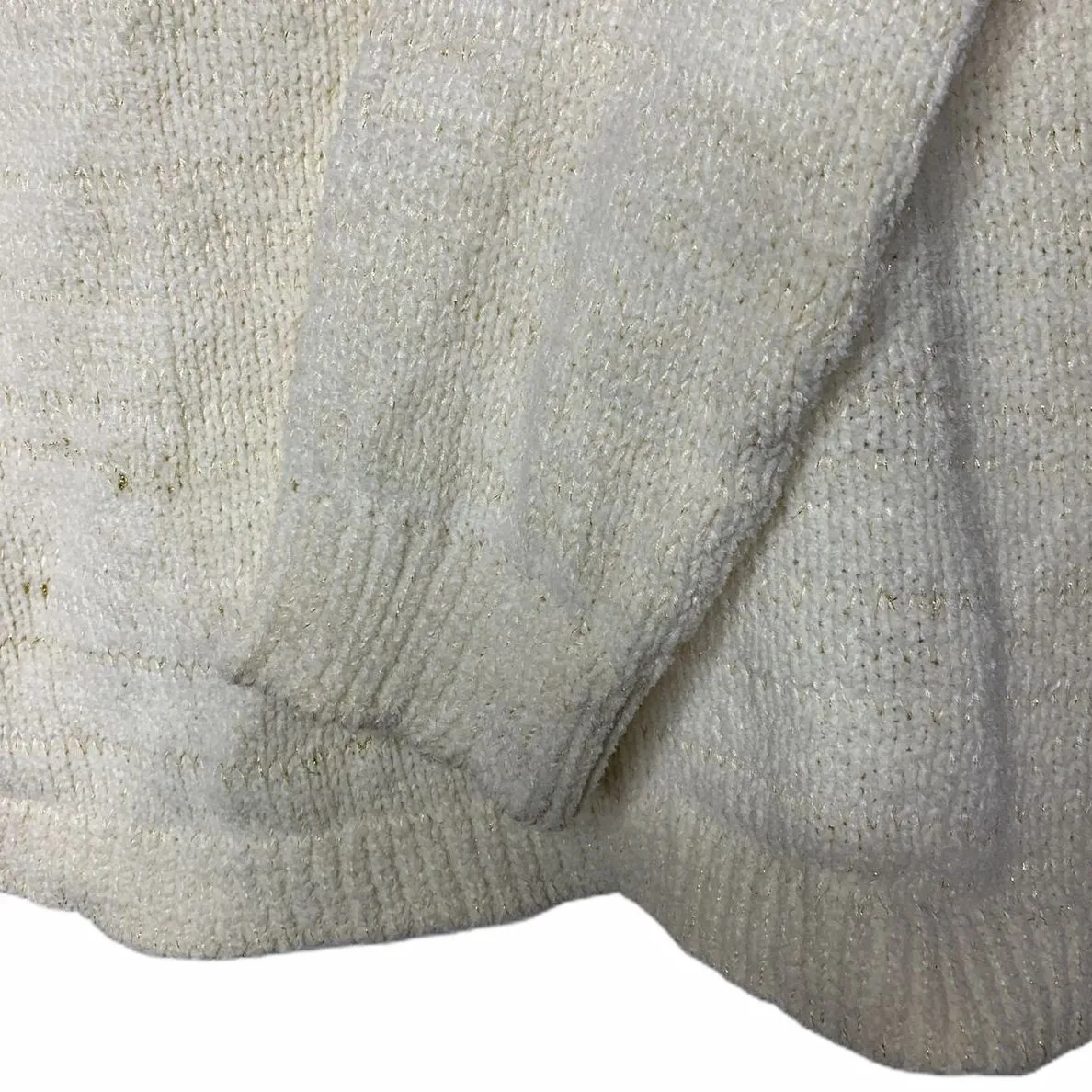 NWOT Eddie Bauer Womens‎ Sweater Size Large Cream - Image 3