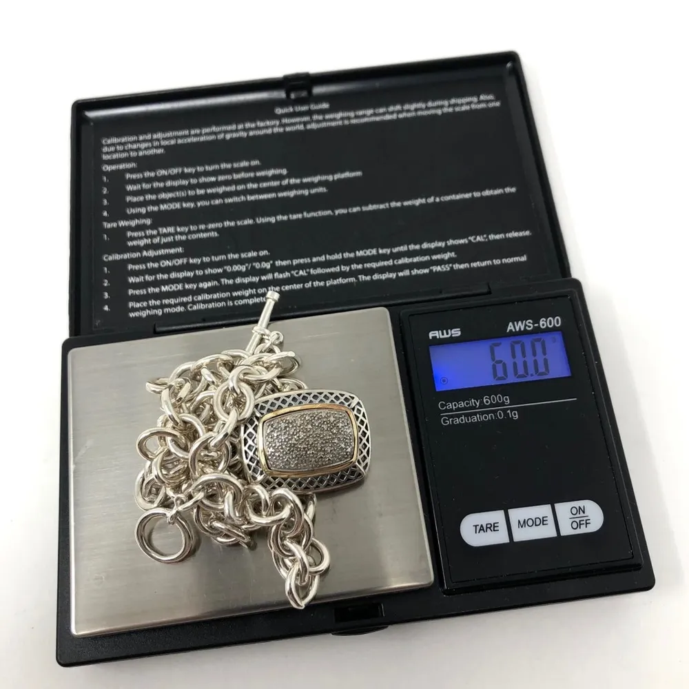 Diamonds, 14K,  necklace, 60g - Image 15