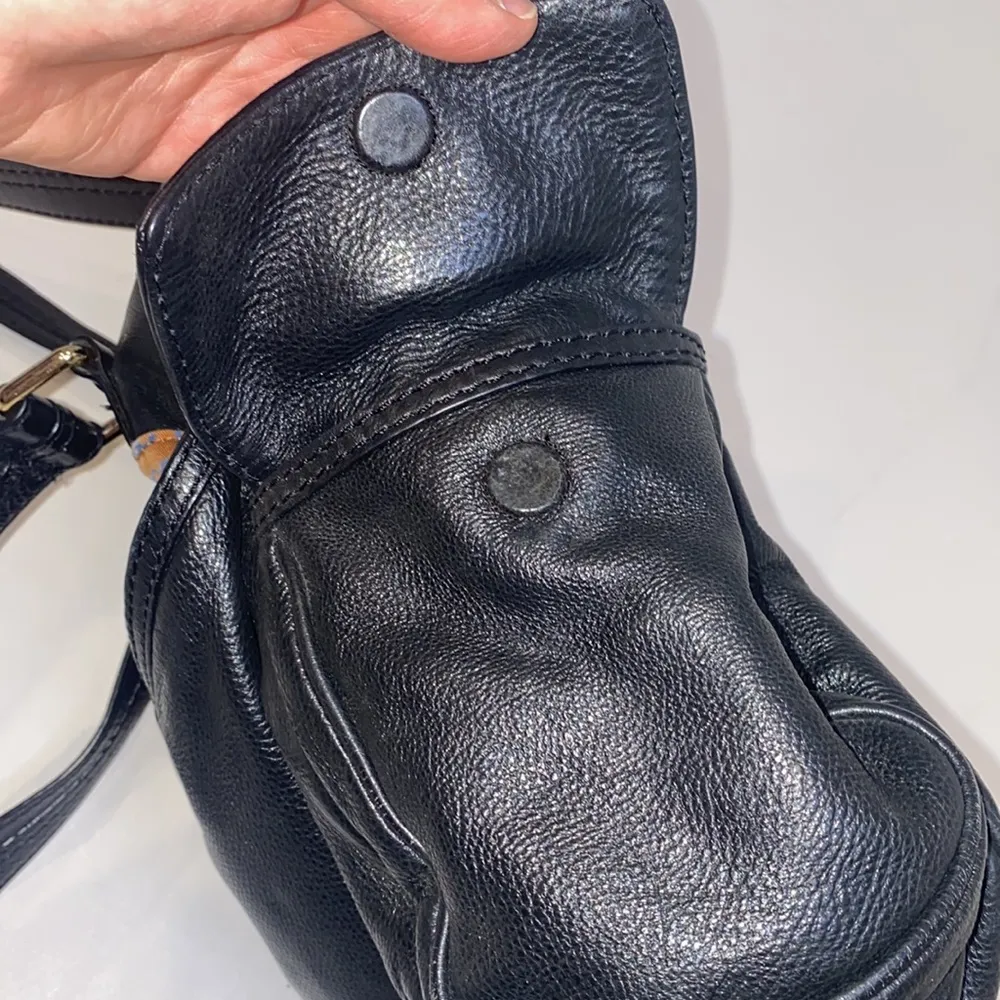 Marc by Marc Jacobs Airliner Captain Shoulder Tote Bag Black Gold Contemporary - Image 3