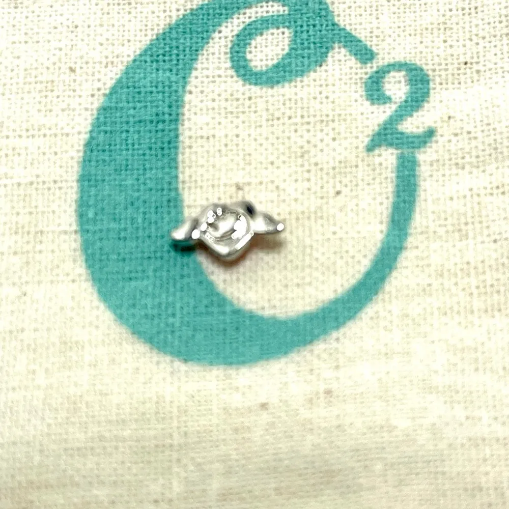 Origami Owl Living Locket HTF Retired Pink Heart Floating Charm - Image 2