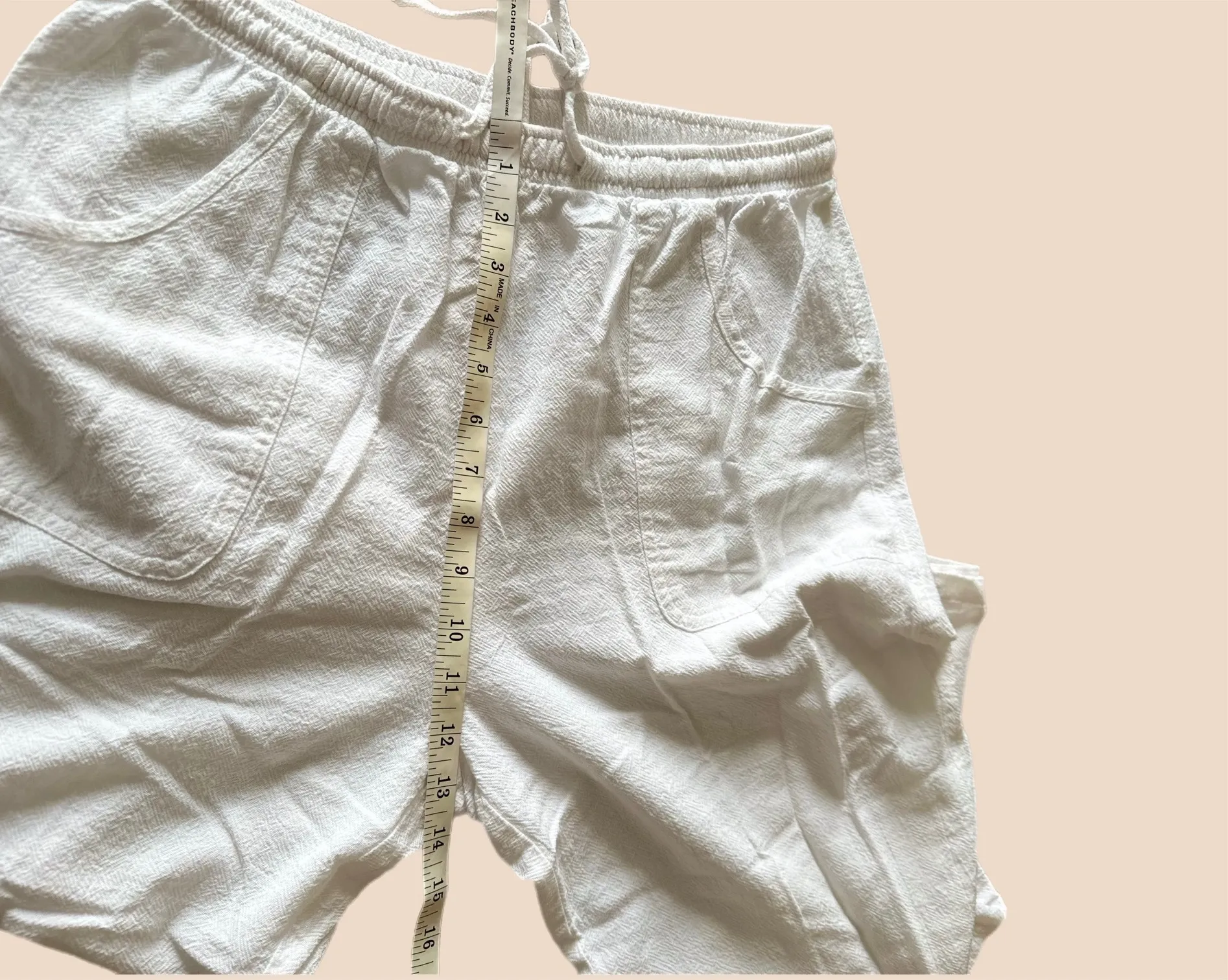 Lulu-B White Pull On Pants  - Image 7