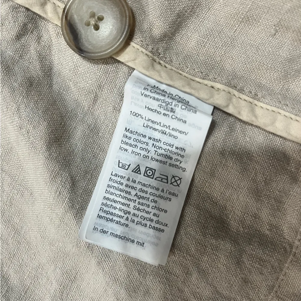 MADEWELL Linen Belted Long Blazer - Image 7