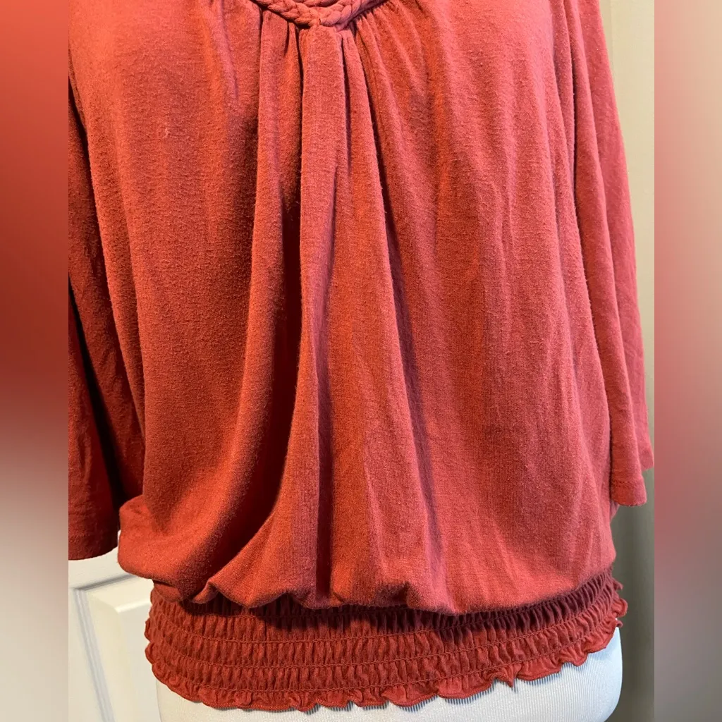 American Rag Cie blouse Small Burnt Orange - Image 7