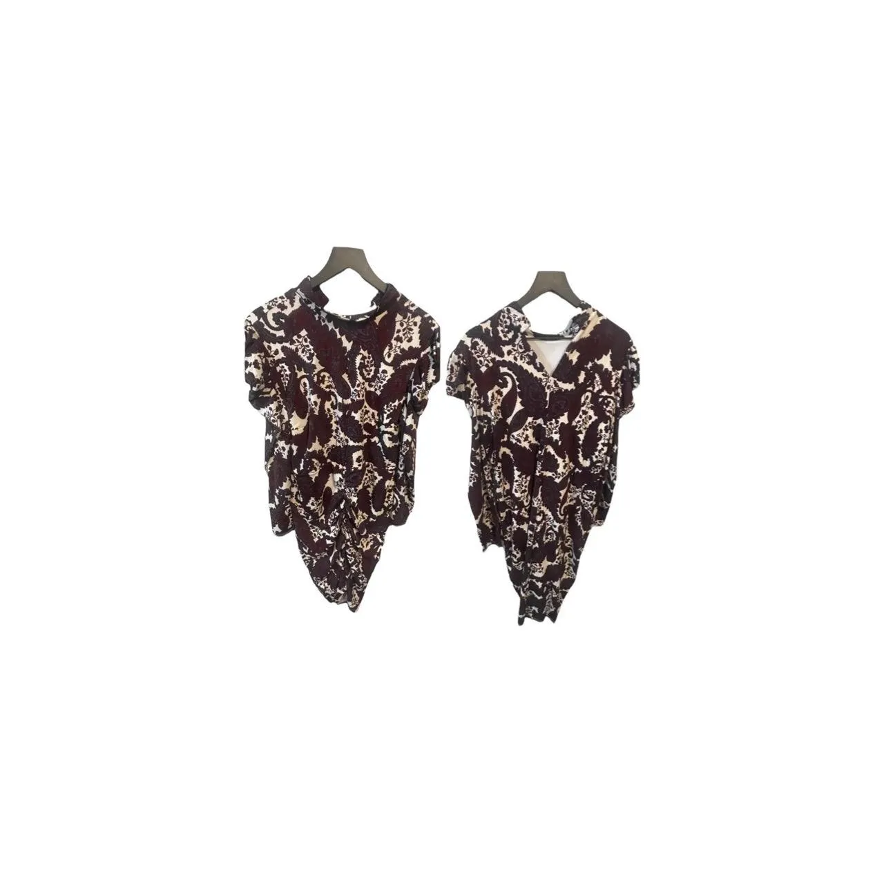 Eloquii Dress Womens Plus 24 Paisley Mock Neck Puff Sleeve Holiday Party Be Rad - Image 3