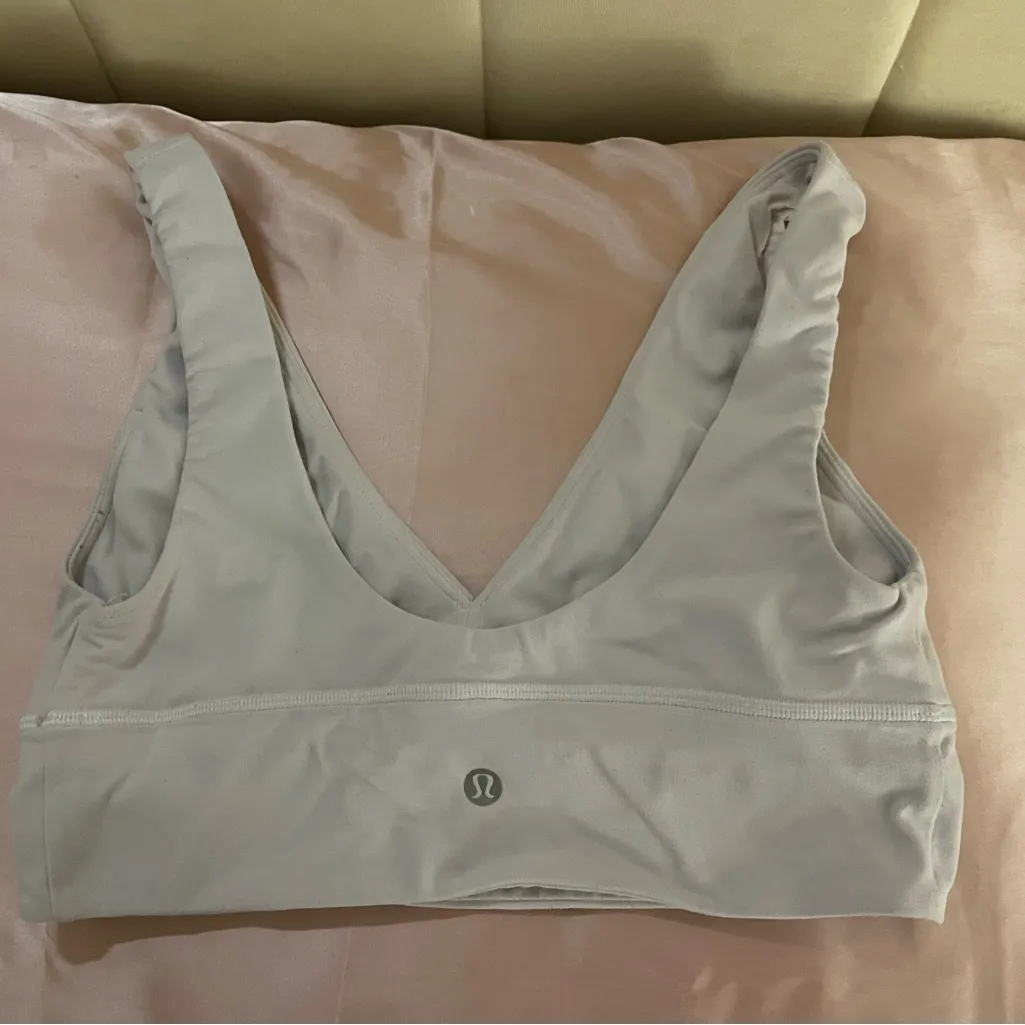 Lululemon White Align Bra - Image 2