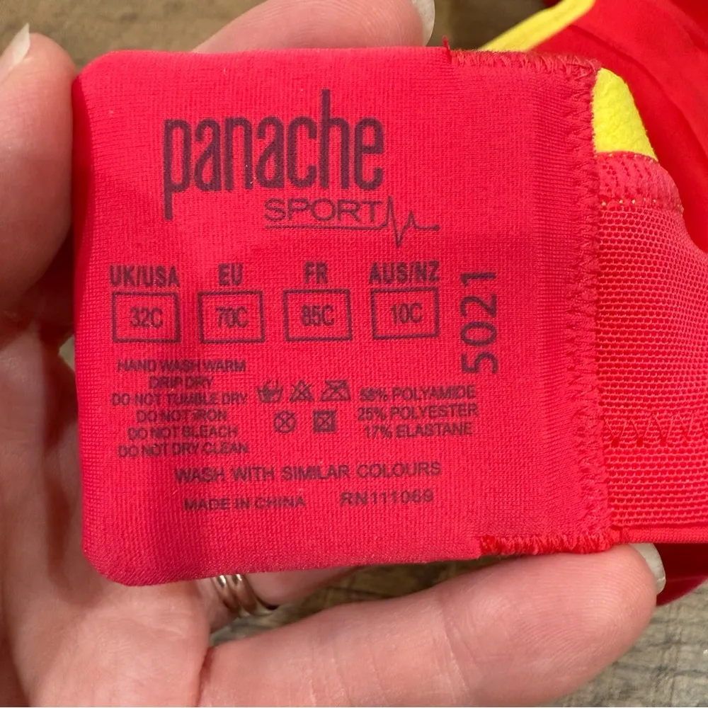 Panache Sport (5021) Active Underwire Full Support Mulit-Way Exercise Gym Bra - Image 13