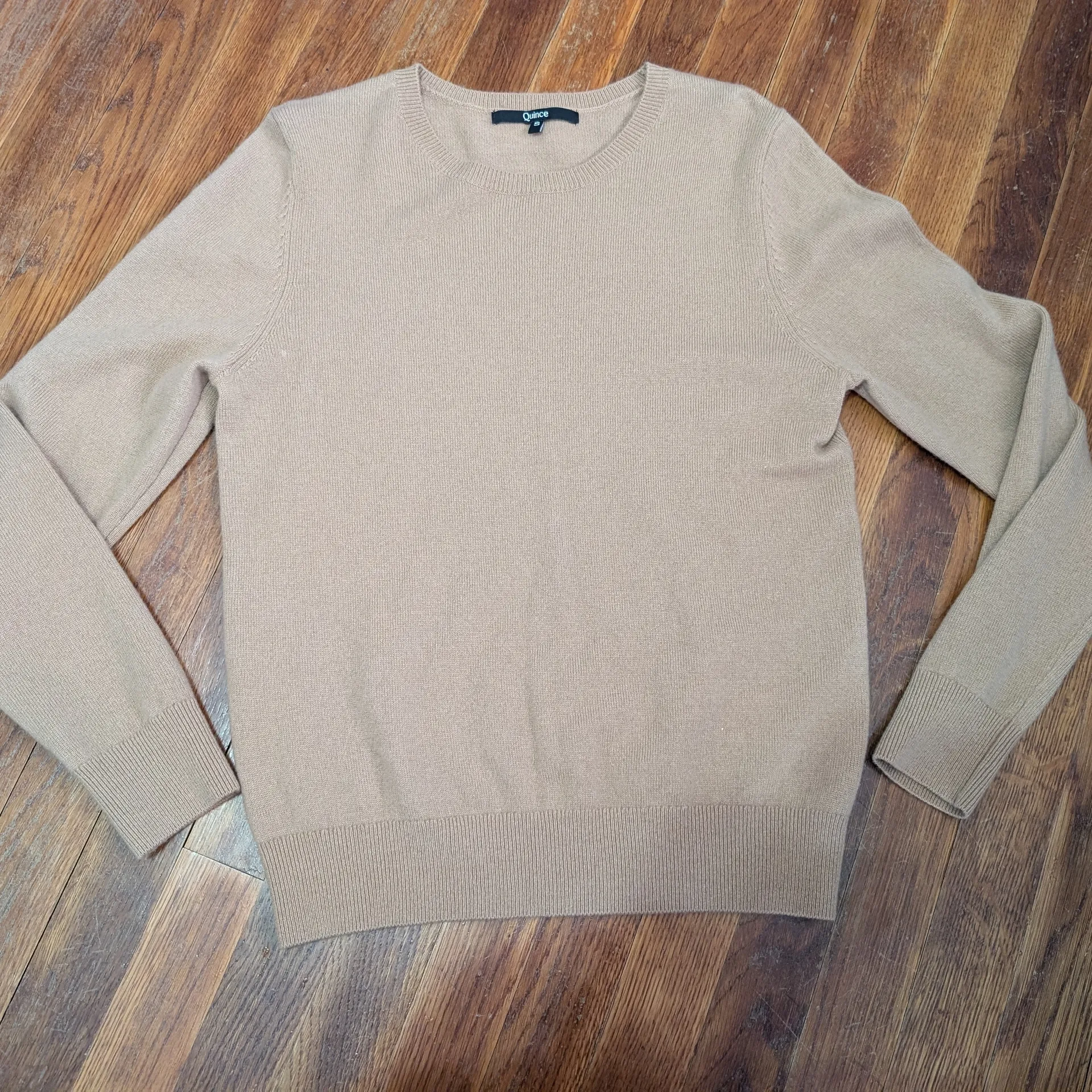 Quince Mongolian Cashmere Crewneck Sweater Women's Small - Image 2